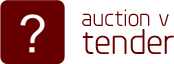 auction v tender